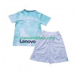 Camisola Inter de Milão Criança Equipamento Segundo 2022-2023 Manga Curta